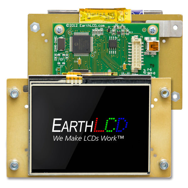 ezLCD-303 Rev B  - 3.5" Smart, Touch LCD