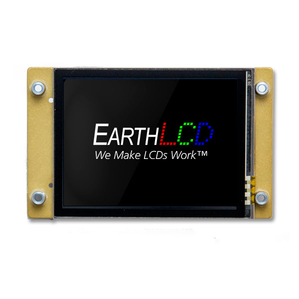 ezLCD-313 - Indoor/Outdoor, Sunlight Readable, 3.5" Smart LCD