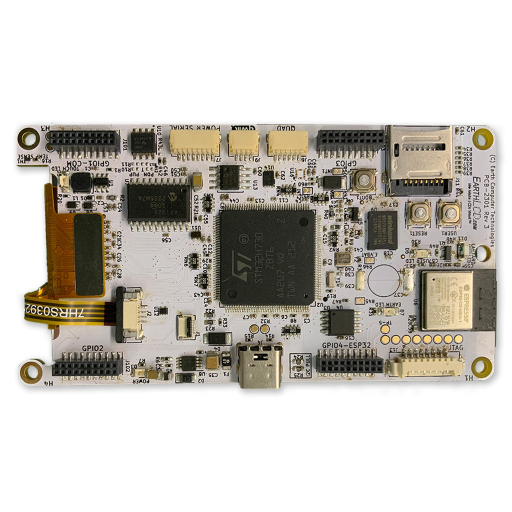 ezLCD-2023-SE - 3.5" HVGA  Programmable (in Lua) IOT HMI Smart Touchscreen System (Shipping Fall 2024)