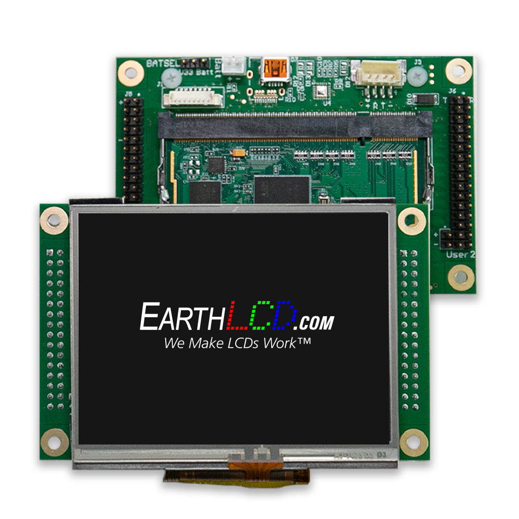 ezLCD-5035-RT Rev B 3.5" Smart LCD ( Programmable in Lua )