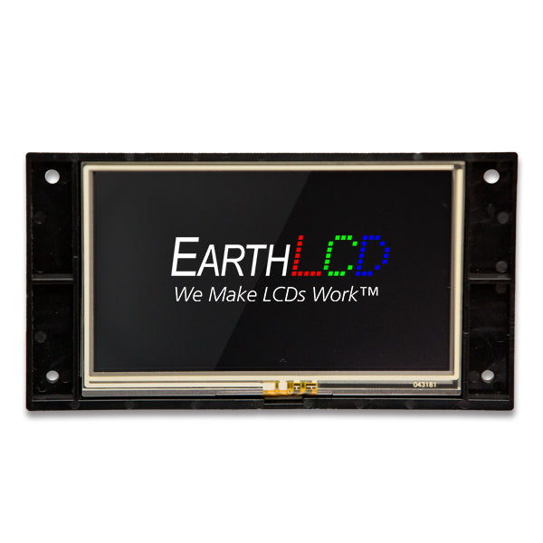 ezLCD-304 Rev C - 4.3" Smart, Touch LCD (Programmable in Basic)