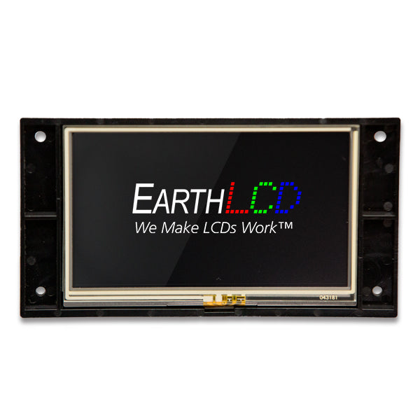 ezLCD-304 Rev B - 4.3" Smart, Touch LCD (Programmable in Basic)